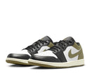 Air Jordan 1 Low Black Toe Medium Olive