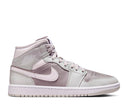 Air Jordan 1 Mid Photon Dust Atmosphere Grey (W)