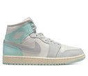 Air Jordan 1 Mid Football Grey Igloo (W)