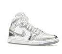 Air Jordan 1 Mid SE Metallic Silver (W)