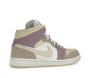 Air Jordan 1 Mid Light Orewood Brown Taupe Grey (W)