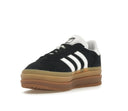 adidas Gazelle Bold Black White Gum (W)