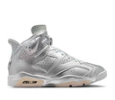 Air Jordan 6 Retro x PSG Metallic Silver