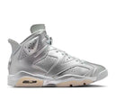 Air Jordan 6 Retro x PSG Metallic Silver
