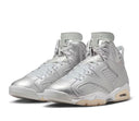 Air Jordan 6 Retro x PSG Metallic Silver