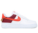 Nike Air Force 1 Low '07 White Light Crimson Gold Charm Bracelet (W)