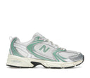 New Balance 530 Silver Metallic Mosaic Green