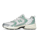 New Balance 530 Silver Metallic Mosaic Green