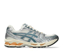 ASICS Gel-Kayano 14 Birch Pure Silver Teal Gold