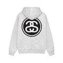 Stussy SS-Link Zip Hoodie Ash Heather
