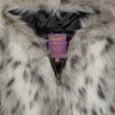 Corteiz Hooded Fur Jacket Multi