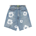 Denim Tears Wreath Jean Short Light Wash