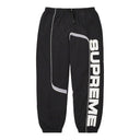 Supreme S Paneled Belted Track Pant Black