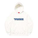 Supreme 'Preme Hooded Sweatshirt White