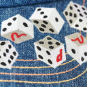 Palace x Evisu Dice Mesh Trucker Light Wash