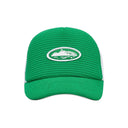 Corteiz Short Peak Trucker Green