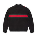 Corteiz Lux Knit Zip Up Black