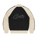 Corteiz Knit Zip Up V2 Black/Cream