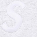 Supreme S Logo Zip Up Hooded Sweatshirt Ash Grey