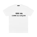 Comme des Garçons "Summer 1986" White T-shirt