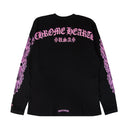Chrome Hearts Matty Boy Shoulder Logo L/ST Shirt Black/Pink