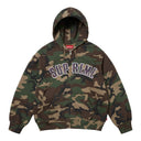 Supreme x BB Simon Zip Up Hooded Sweatshirt Woodland Camo