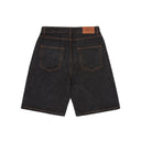 Corteiz Alcatraz Baggy Jean Shorts Washed Black