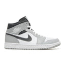 Air Jordan 1 Mid  Light Smoke Grey Anthracite