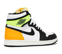 Air Jordan 1 Retro High White Black Volt University Gold