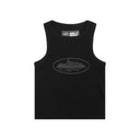 Corteiz Alcatraz Tank Top Triple Black