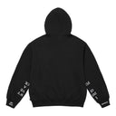 Supreme IDGAF Zip Up Hooded Sweatshirt Black