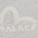 Palace x Evisu Zip Hood Gray Marl