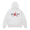 Supreme x Jordan Hooded Sweatshirt Ash Grey