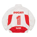 Supreme x Ducati Track Jacket Light Gray