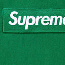 Supreme Box Logo Hooded Sweatshirt FW24 Green