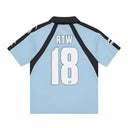 Corteiz Allstarz Football Jersey Baby Blue