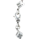 Chrome Hearts Dice and Crossball Bracelet