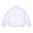 Supreme Reflective Piping Pullover White