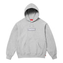 Supreme Box Logo Hooded Sweatshirt FW24 Heather Gray