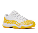 Air Jordan 11 Retro Low Yellow Snakeskin (W)