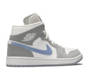 Air Jordan 1 Mid Wolf Grey Aluminum (W)