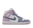 Air Jordan 1 Mid Indigo Haze Doll White (W)
