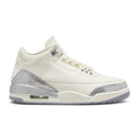 Air Jordan 3 Retro Sail Cement Grey (W)