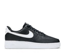 Nike Air Force 1 Low 07 Black White Pebbled Leather