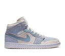 Air Jordan 1 Mid Mixed Textures Blue