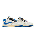 Air Jordan 1 Retro Low OG SP Fragment x Travis Scott Sail Military Blue