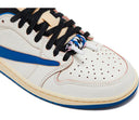 Air Jordan 1 Retro Low OG SP Fragment x Travis Scott Sail Military Blue