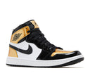 Air Jordan 1 Retro High Golf Patent Gold Toe