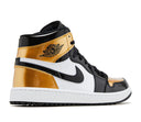 Air Jordan 1 Retro High Golf Patent Gold Toe