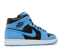 Air Jordan 1 Mid University Blue Black